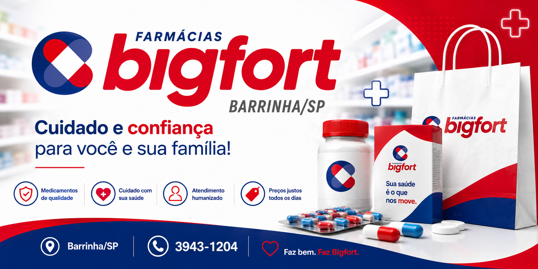 Capa de BigFort Farmácia (Farmácia do Nenê)