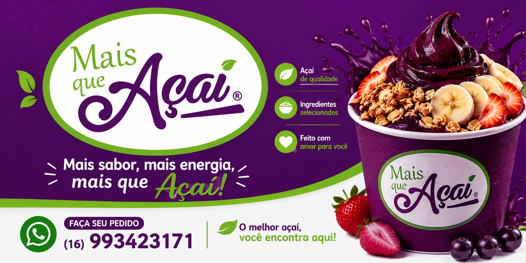Mais Que Açaí