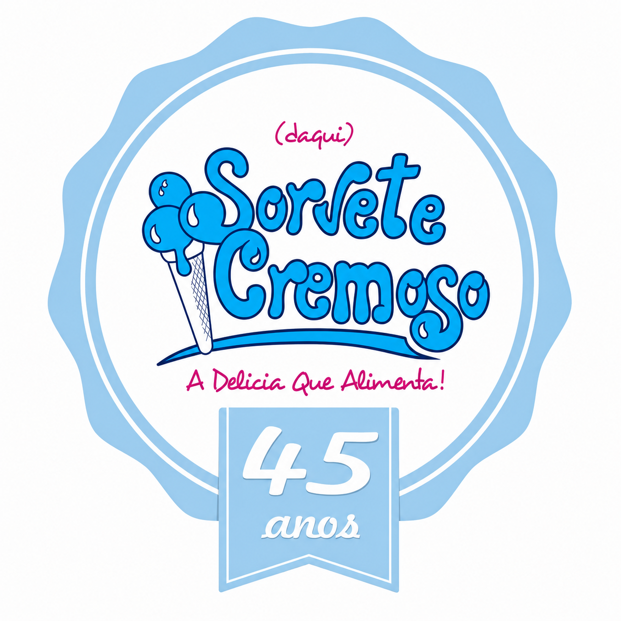 Logo Sorveteria Karamellow (Cremoso)