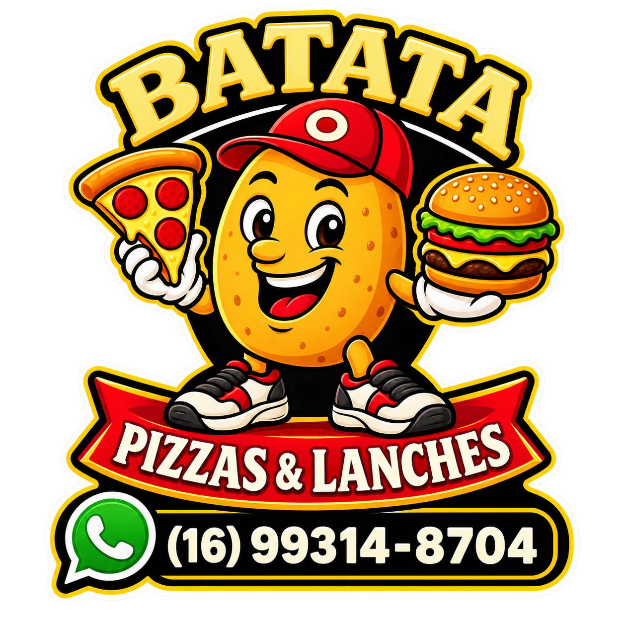 Logo Pizzaria do Batata