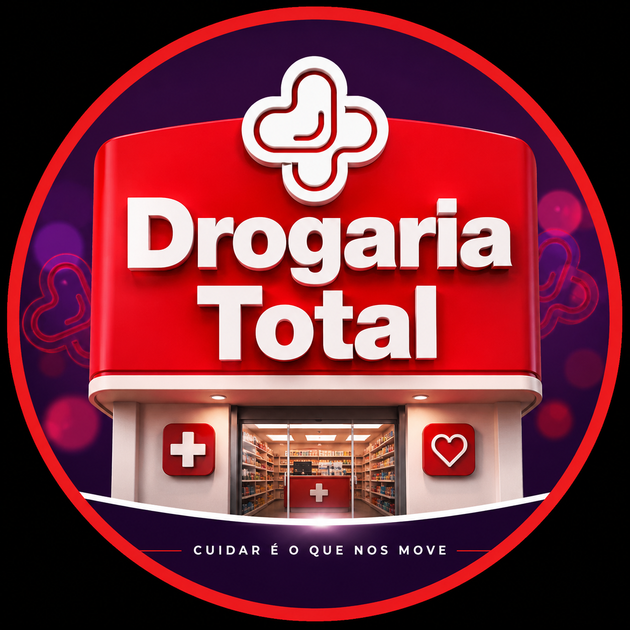 Logo DrogariaTotal (Unidade DrogaGil)