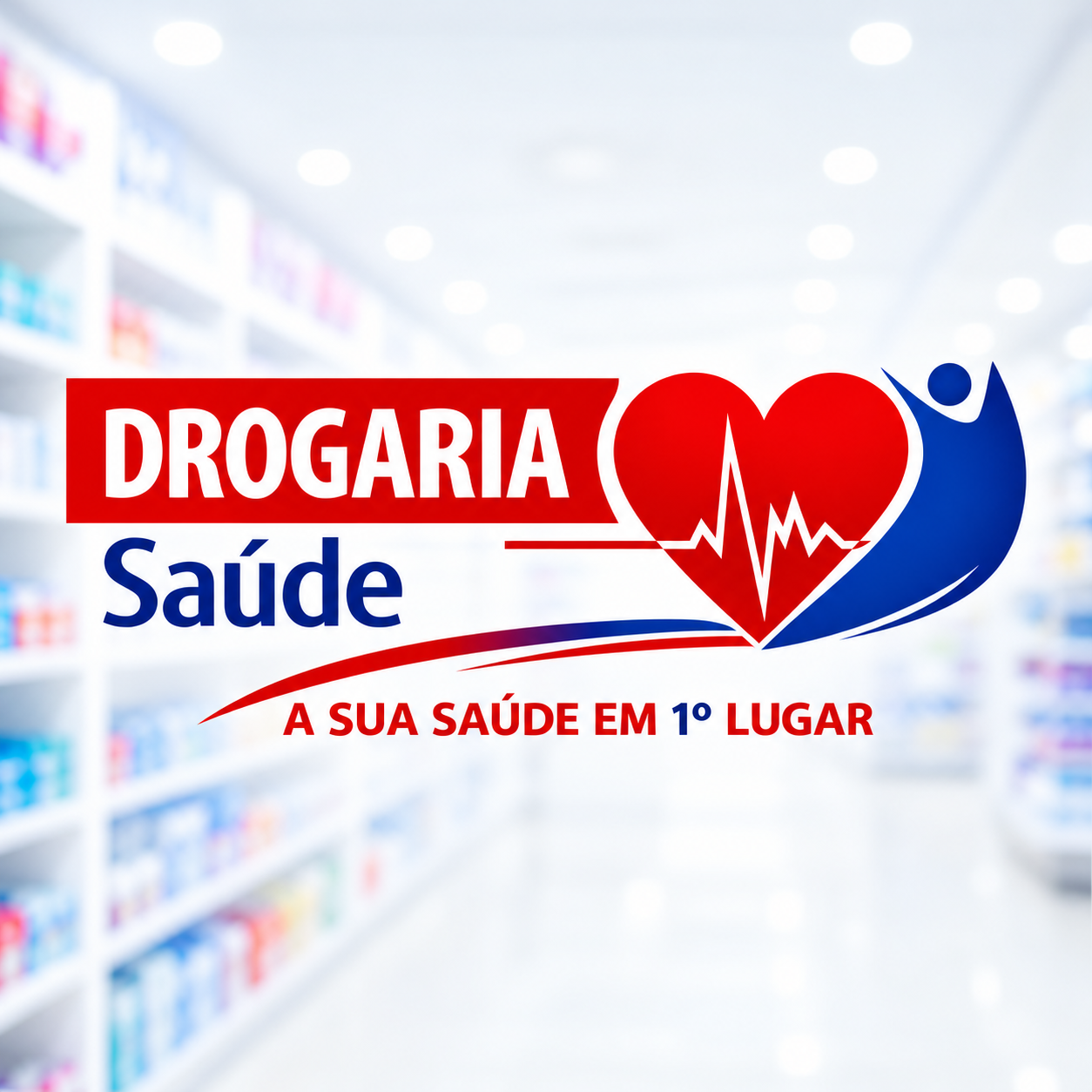 Logo Drogaria Saúde