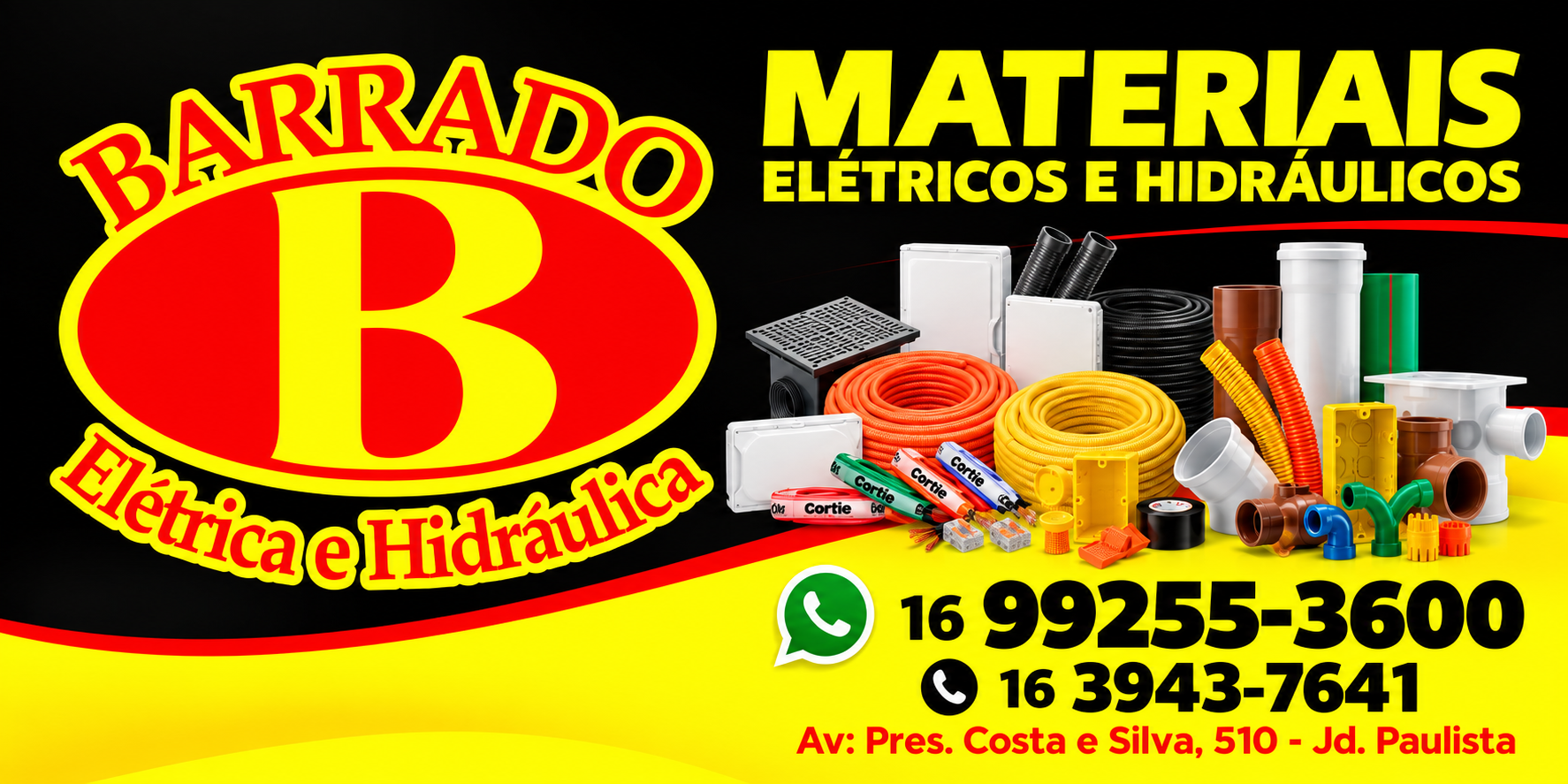 Capa de Barrado Materiais Elétricos