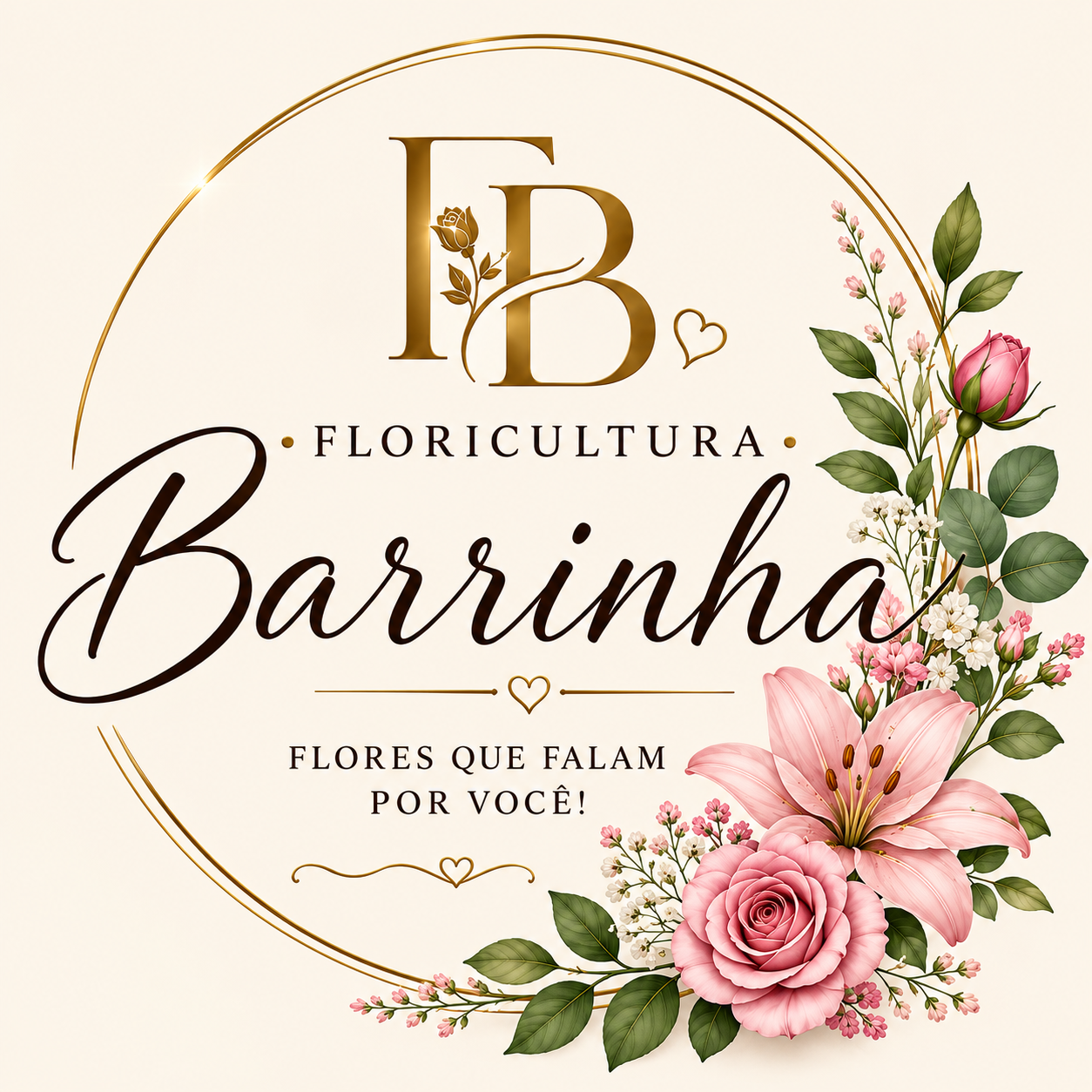 Logo Floricultura Barrinha